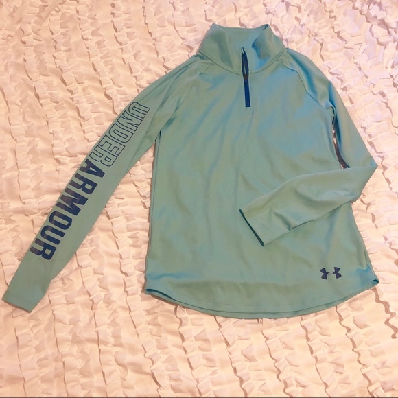 Under Armour Other - Under Armour 1/4 Zip Pullover Girl’s Size Large